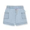 Jeansblauwe short - Giacomo denim